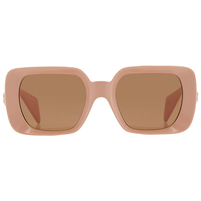 Versace Brown Square Ladies Sunglasses VE4473U 548973 56