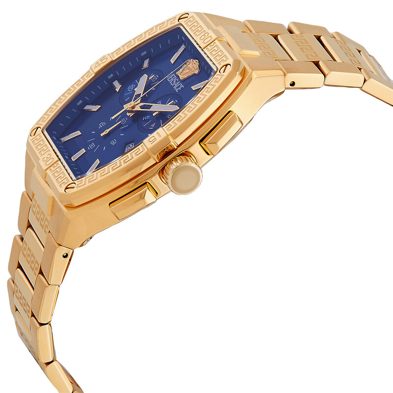 Versace Chronograph Quartz Blue Dial Men's Watch VESP00724