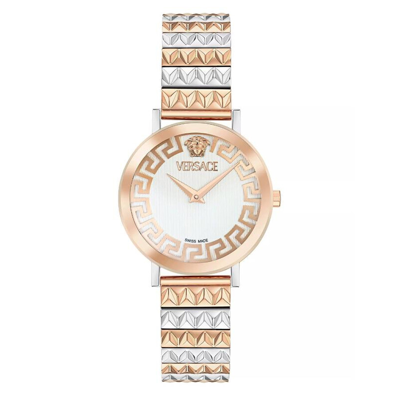 Versace Daedalus Quartz Silver Dial Ladies Watch VE9A00324