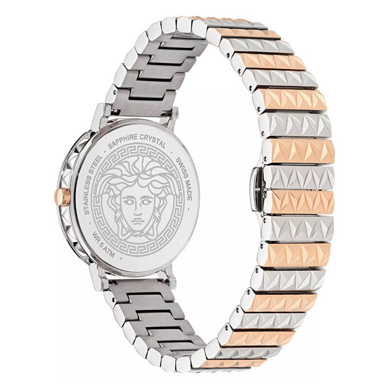 Versace Daedalus Quartz Silver Dial Ladies Watch VE9A00324