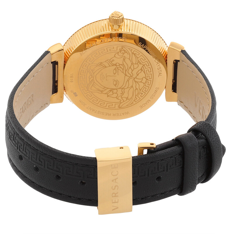 Versace Daphnis Quartz Black Dial Ladies Watch V16050017  display picture 1