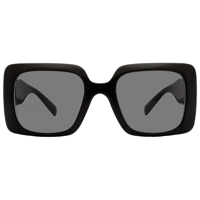 Versace Dark Gray Rectangular Ladies Sunglasses VE4405 GB1 