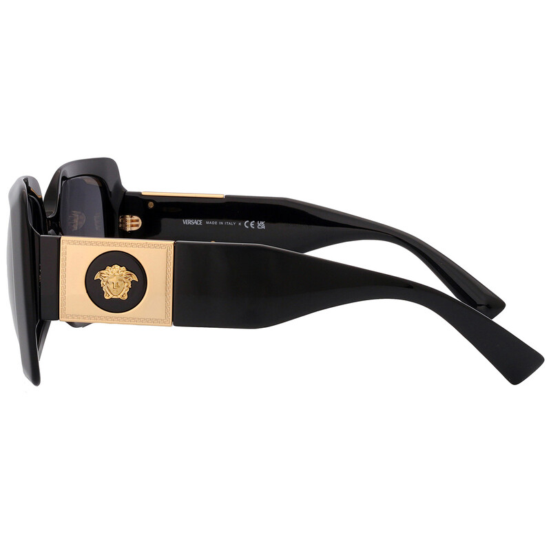 Versace Dark Gray Rectangular Ladies Sunglasses VE4405 GB1  display picture 2