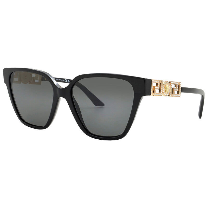Versace Dark Grey Butterfly Ladies Sunglasses VE4471B GB1/87  display picture 3