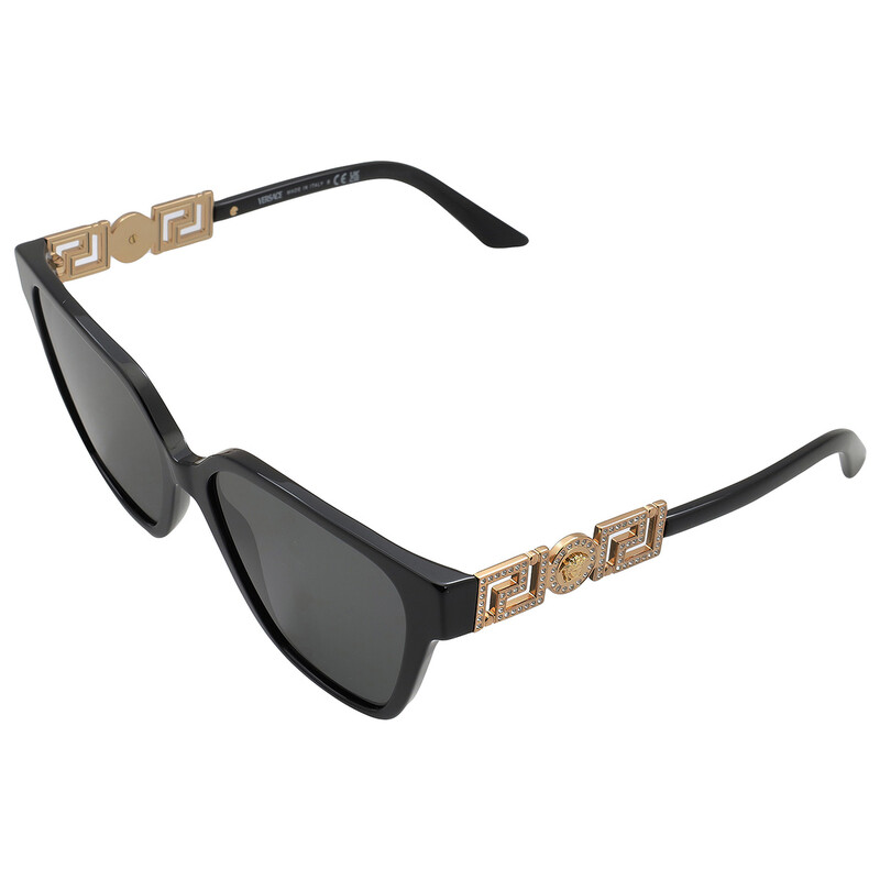 Versace Dark Grey Butterfly Ladies Sunglasses VE4471B GB1/87  display picture 2