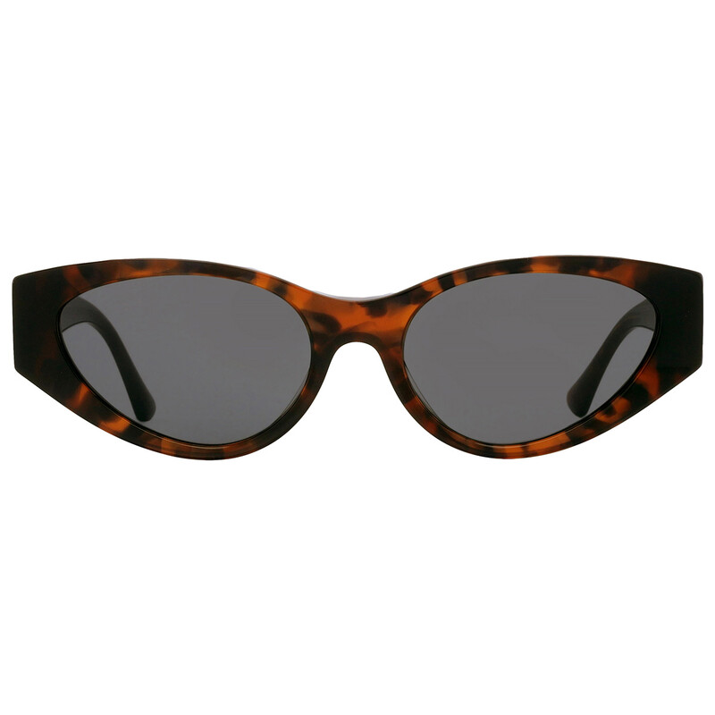 Versace Tortoiseshell Oval Sunglasses - Dark Lenses Versace ve4455u oval sunglasses in tortoise with brown lens  main image 3