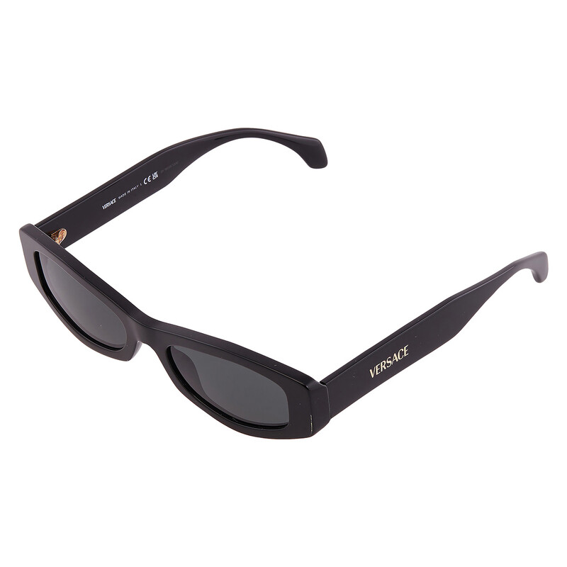 Versace Dark Grey Geometric Ladies Sunglasses VE4487 GB1/87  display picture 3