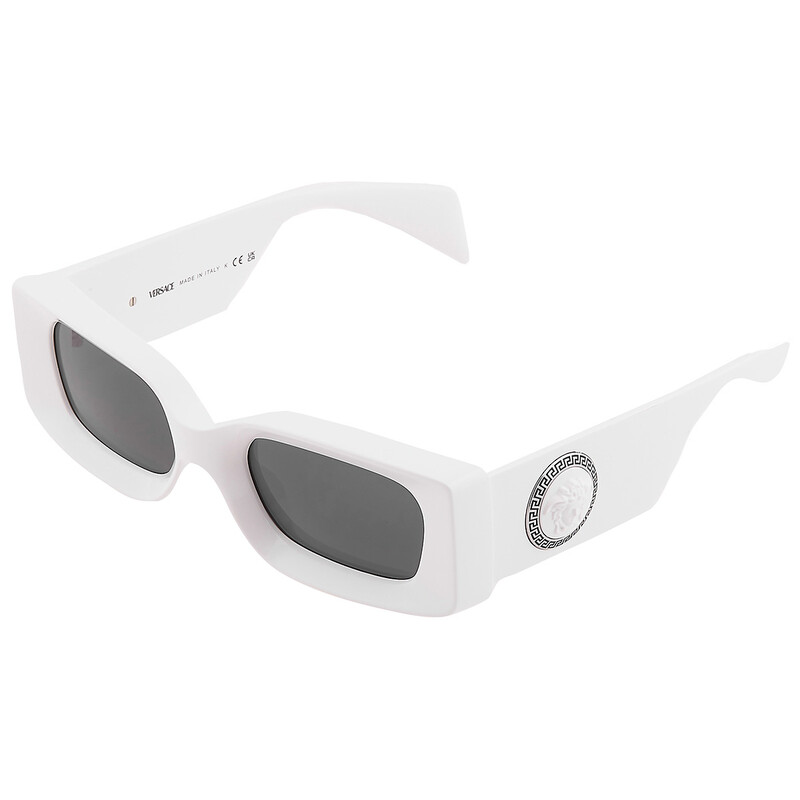Versace Dark Grey Rectangular Ladies Sunglasses VE4474U 314  display picture 2