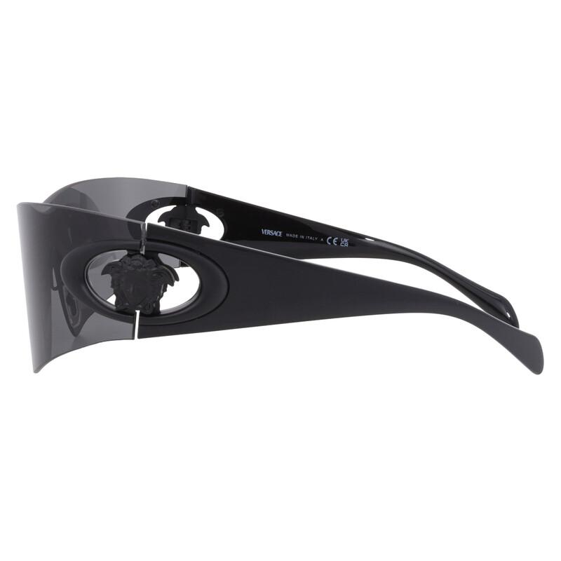 NWT Versace VE2280 Dark Grey Shield 42mm Sunglasses Versace Dark Grey Shield Men main image 4