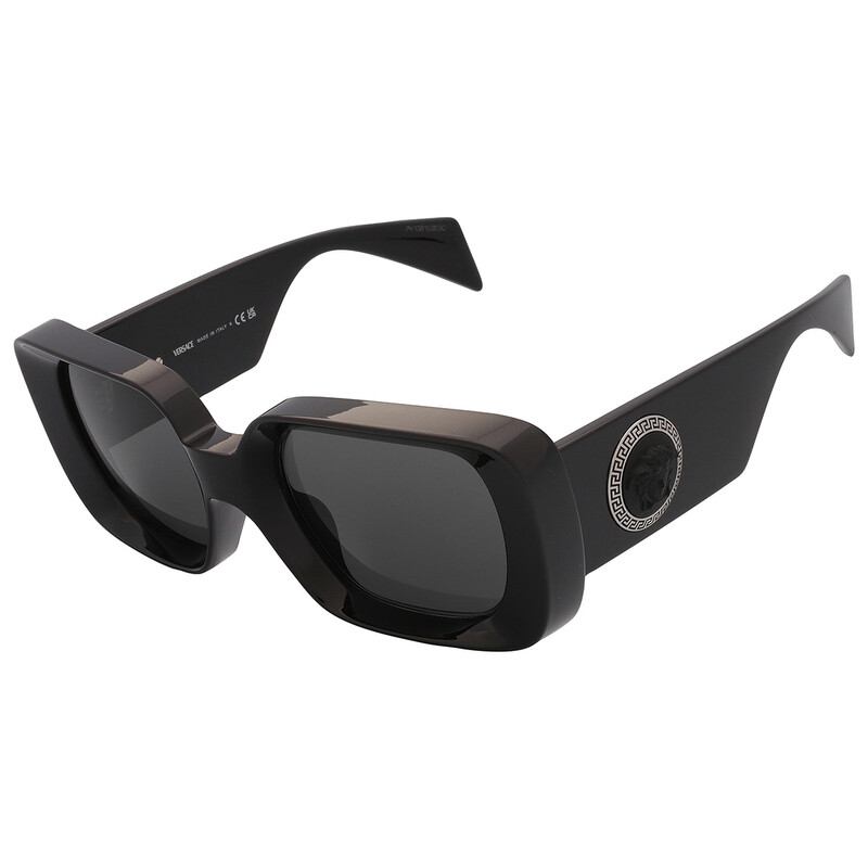 Versace Dark Grey Square Ladies Sunglasses VE4473U GB1/87 54  display picture 1