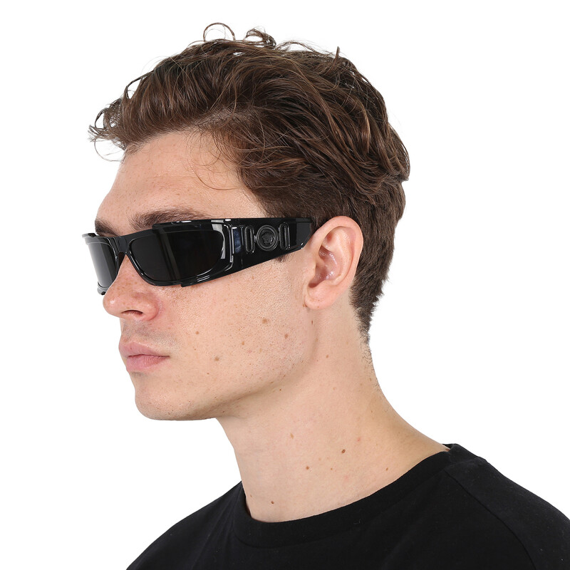 Versace Dark Grey Wrap Men display picture 3