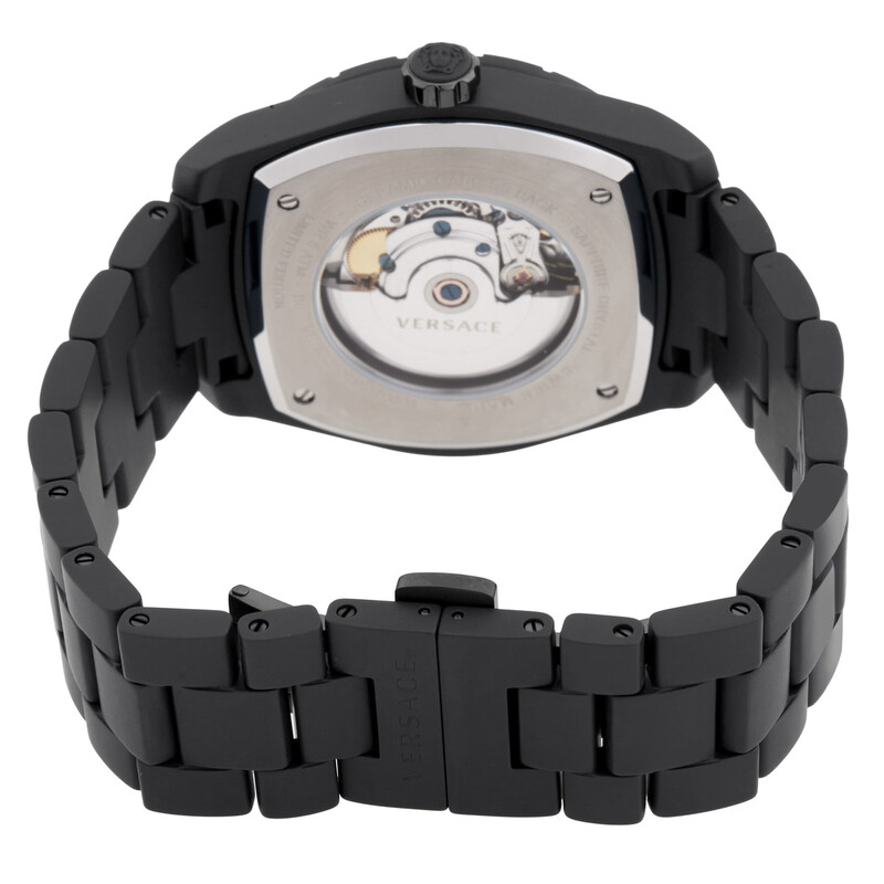 Versace DV One Automatic Black Dial Men's Watch VE7K00123