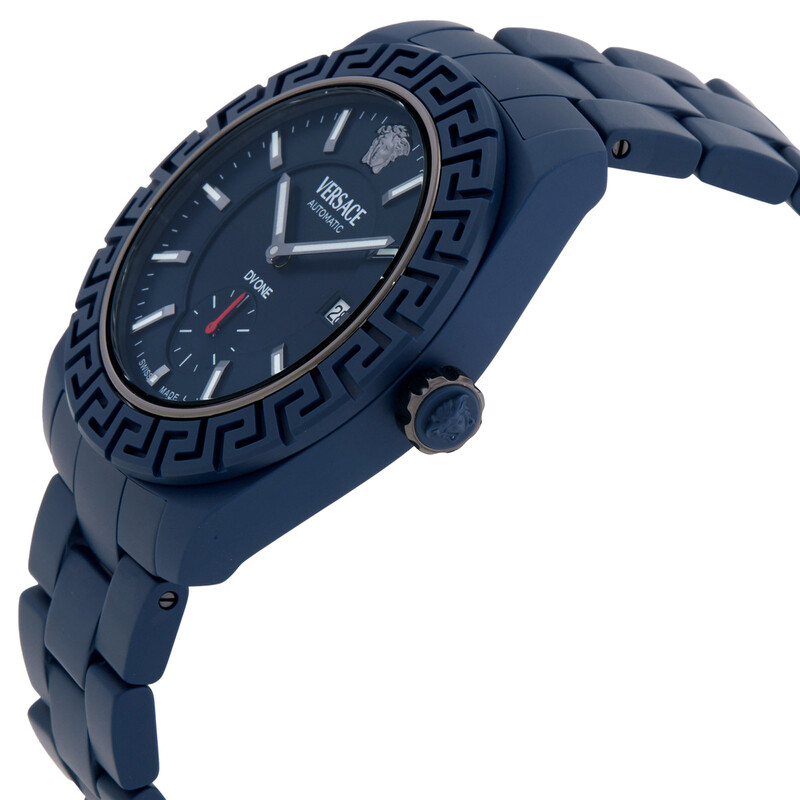 Versace DV One Automatic Blue Dial Men's Watch VE7K00223