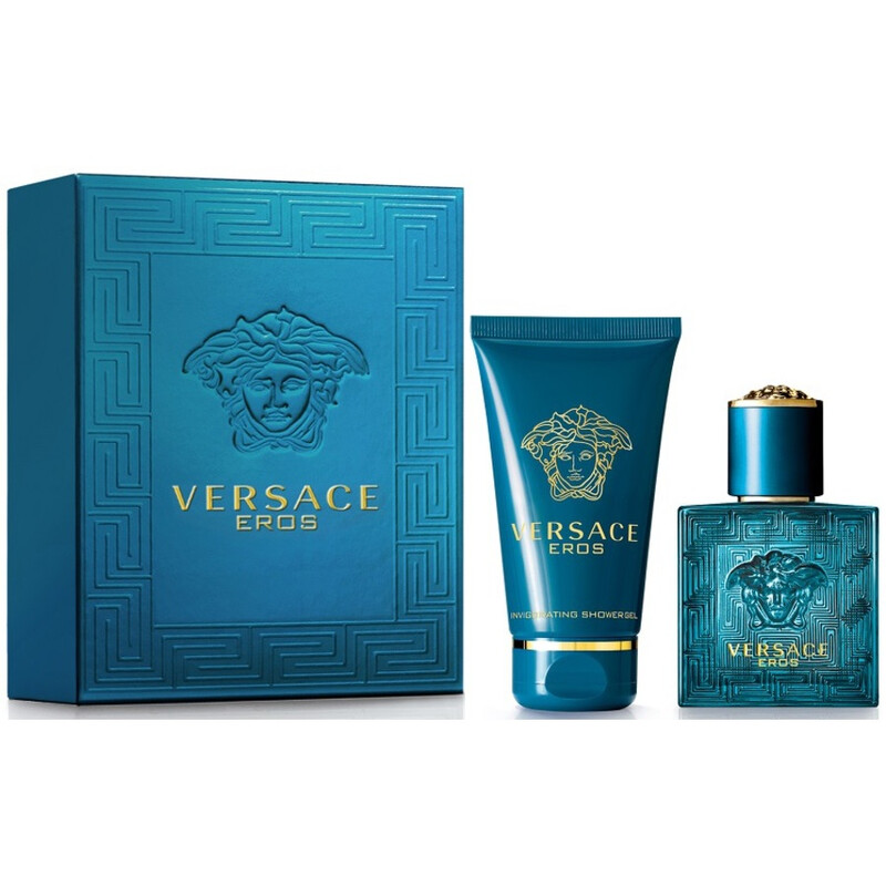 Versace Eros Men by Versace 2pcs EDT Set (m) 8011003813865