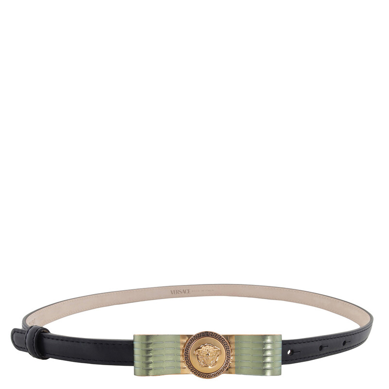 Versace Gianni Buckle Leather Belt, Size 75 cm 1017978-DV3T  display picture 1