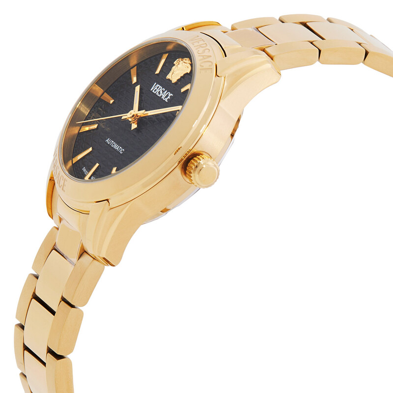 Versace Greca Classic Automatic Black Dial Ladies Watch  display picture 3