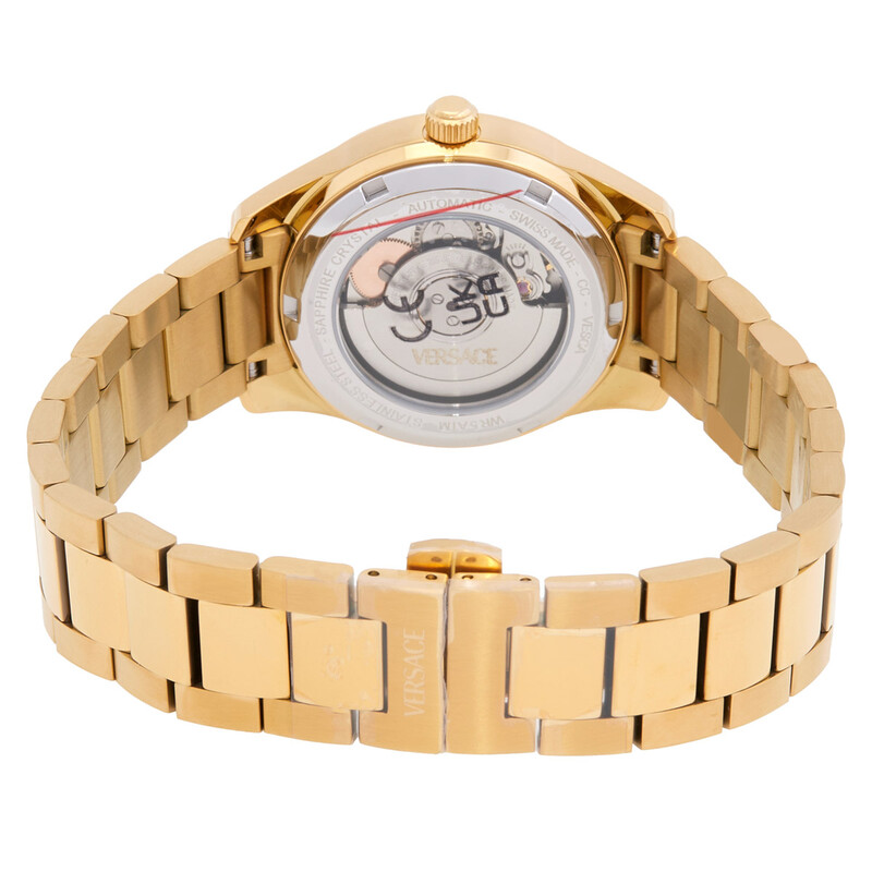 NWT Versace Greca Classic Automatic Black Dial Ladies Watch Versace Women main image 2