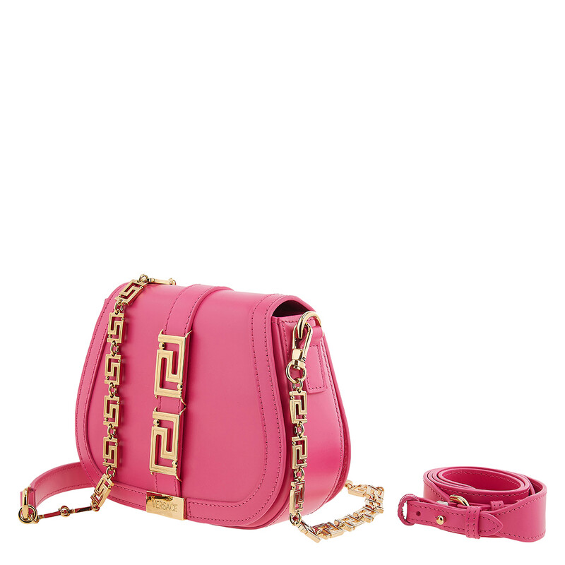 Versace Greca Goddess Small Shoulder Bag - Pink 10071291PK3V