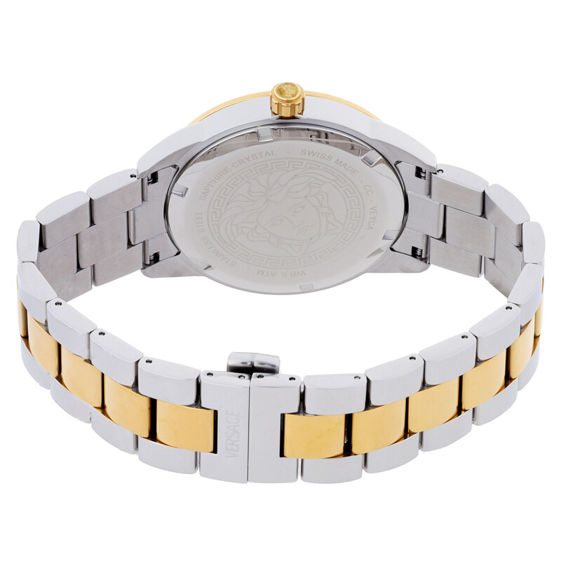 Versace Greca Urban Quartz Green Dial Men's Watch VEYCA0524