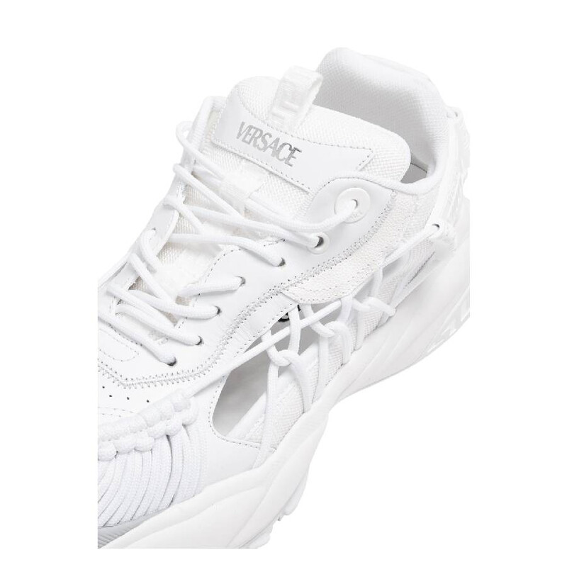 Versace Greca-Patterned Mercury Sneakers, Brand Size 40 ( US Size