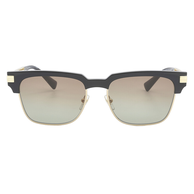 Versace Green/Brown Square Men's Sunglasses VE4447 GB1/E8 55