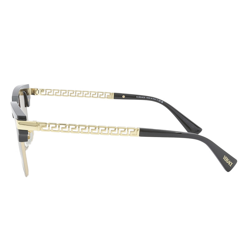 Versace Green/Brown Square Men's Sunglasses VE4447 GB1/E8 55