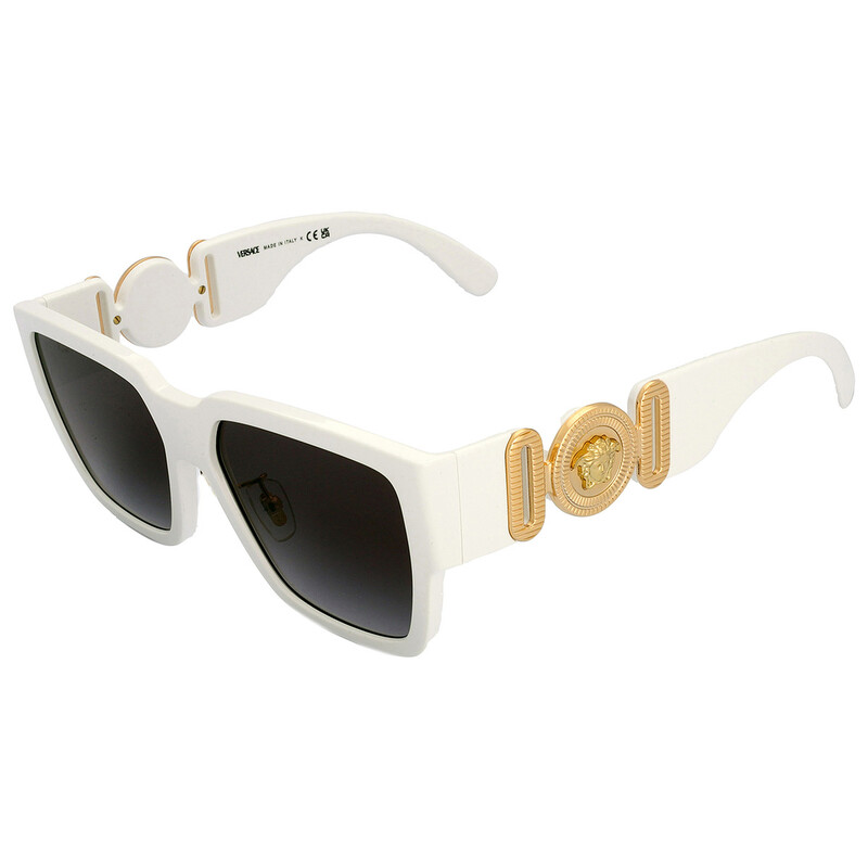 Versace Grey Gradient Square Men's Sunglasses VE4483D 314/8G 57