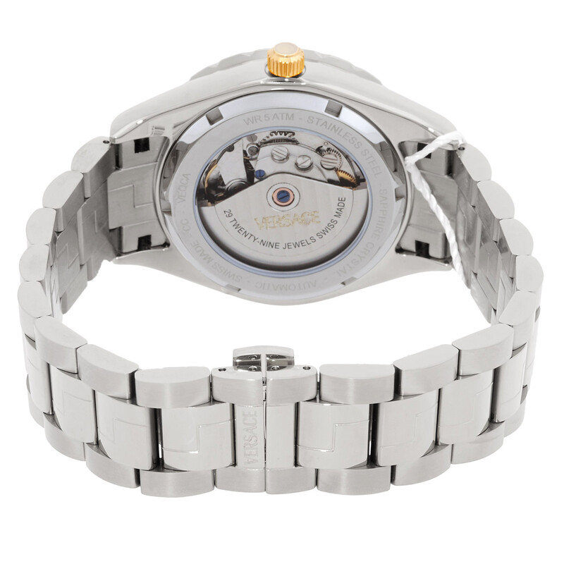 Versace Hellenyium Automatic Blue Dial Men's Watch VEQCA0424