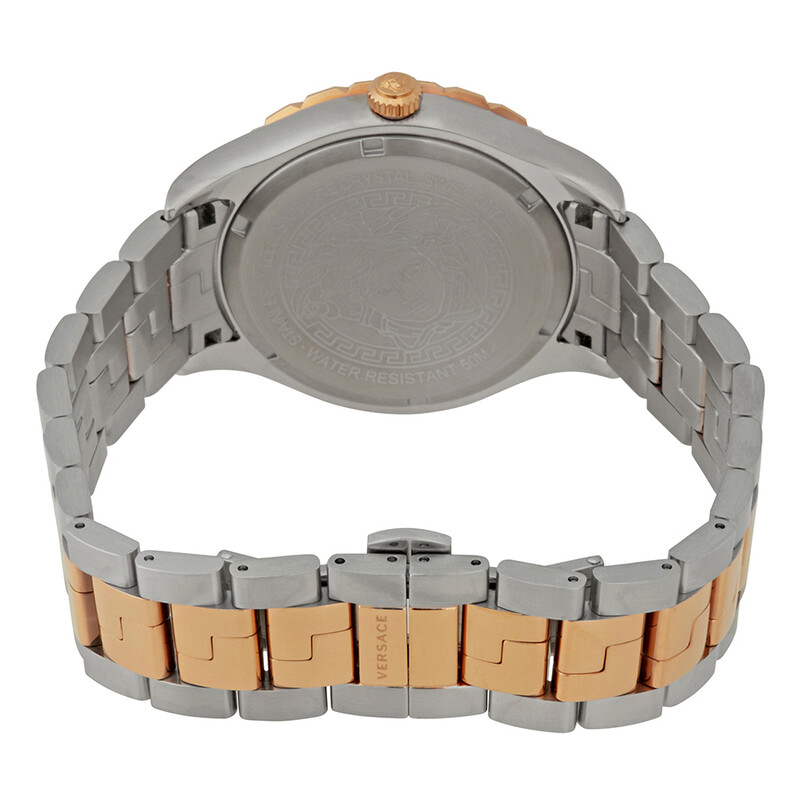 Versace Hellenyium GMT Blue Dial Men's Watch V11060017