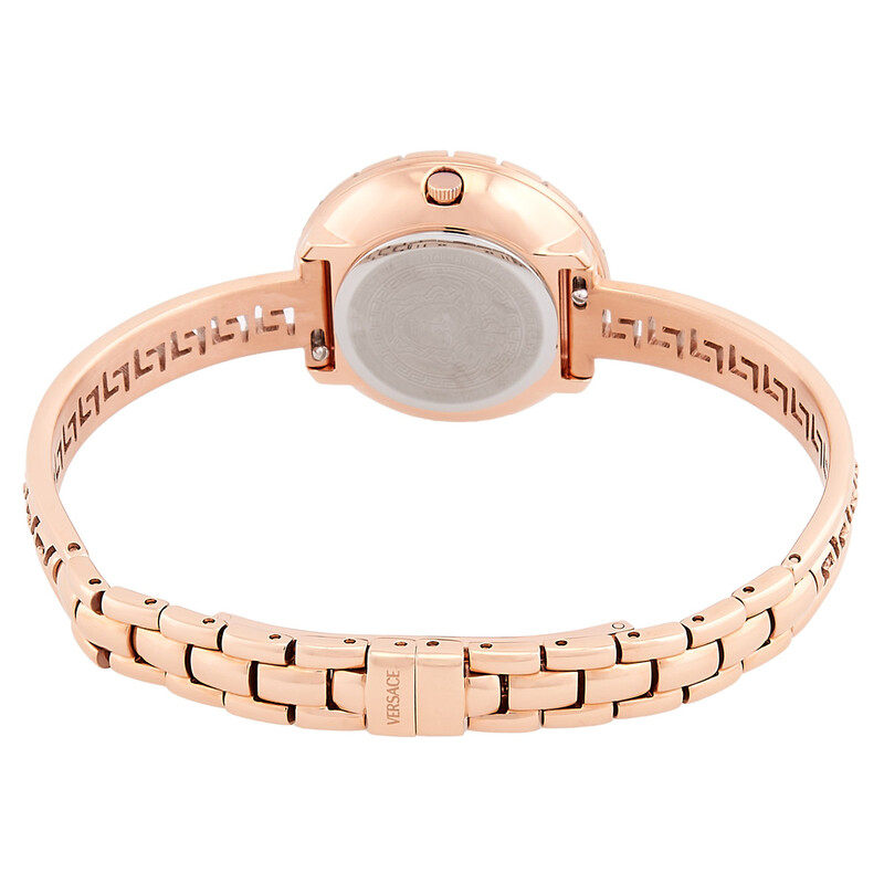 Versace La Greca Quartz Rose Gold Dial Ladies Watch  display picture 1