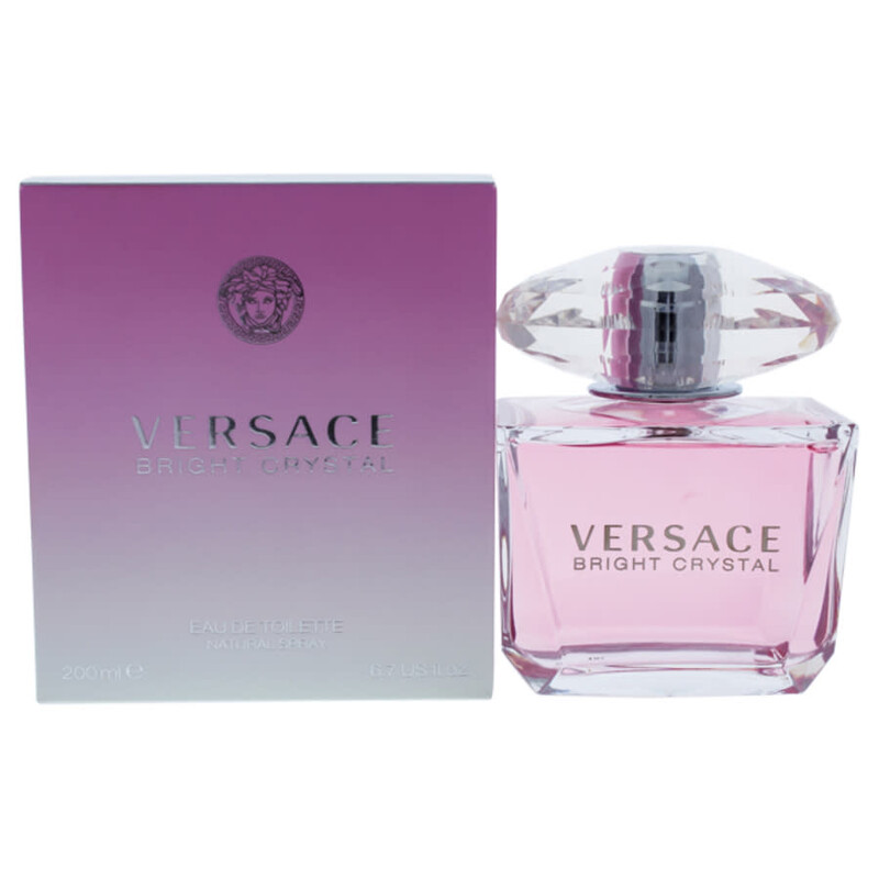 Versace Ladies Bright Crystal EDT Spray 6.8 oz (200 ml