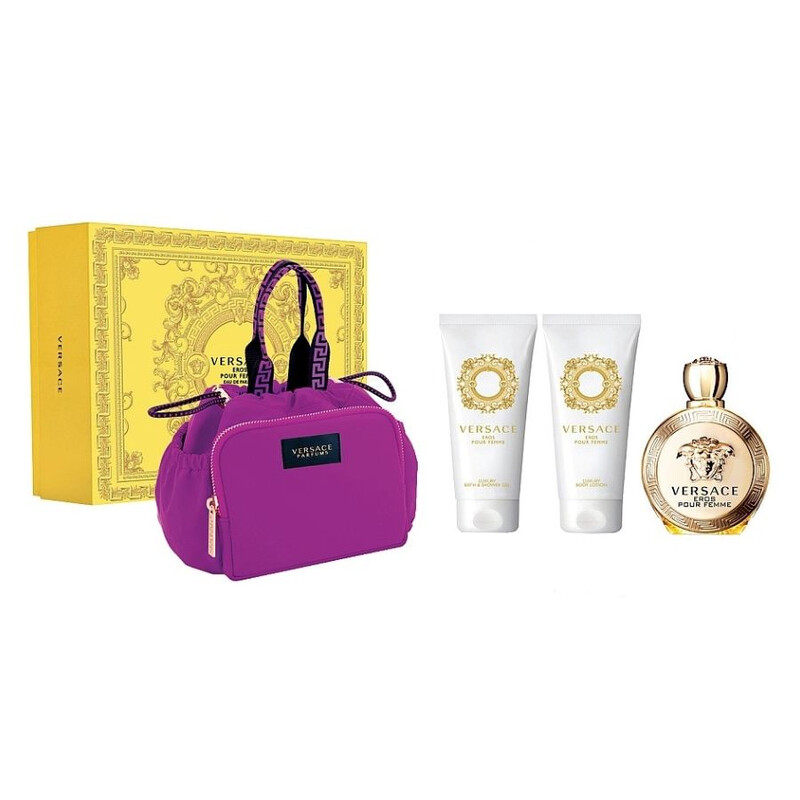 Versace Ladies Eros Pour Femme Gift Set Fragrances 8011003884933