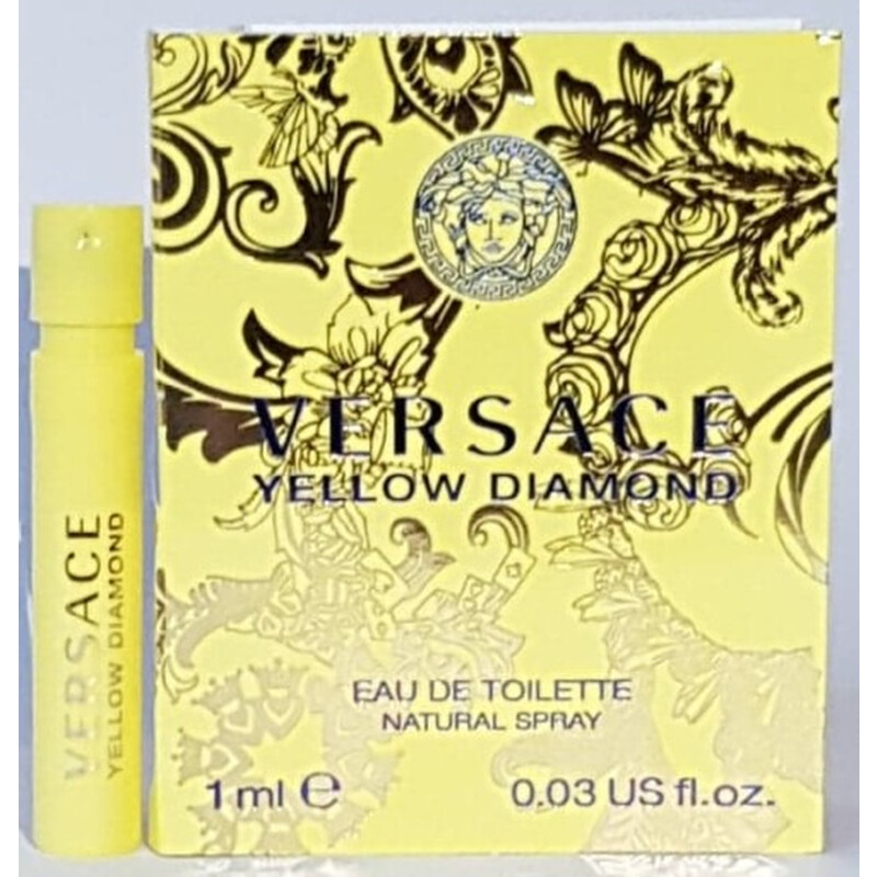 Versace Ladies Versace Yellow Diamond EDT 0.03 oz Fragrances 8011003809820