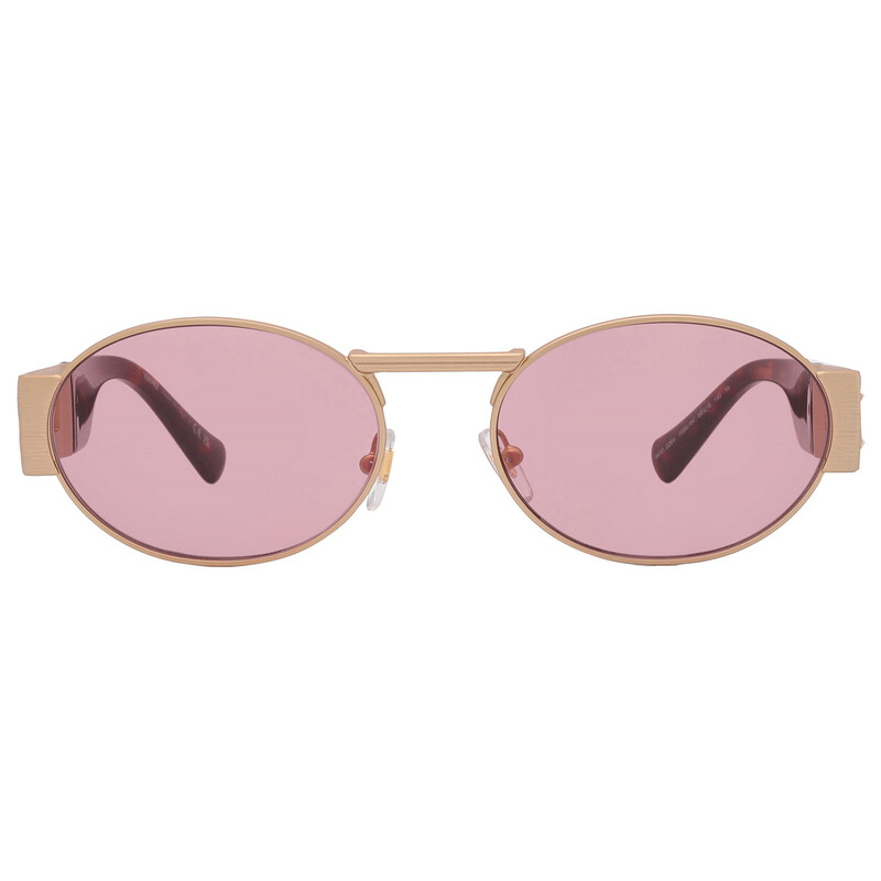 Versace Light Violey Oval Unisex Sunglasses VE2264 100284 56