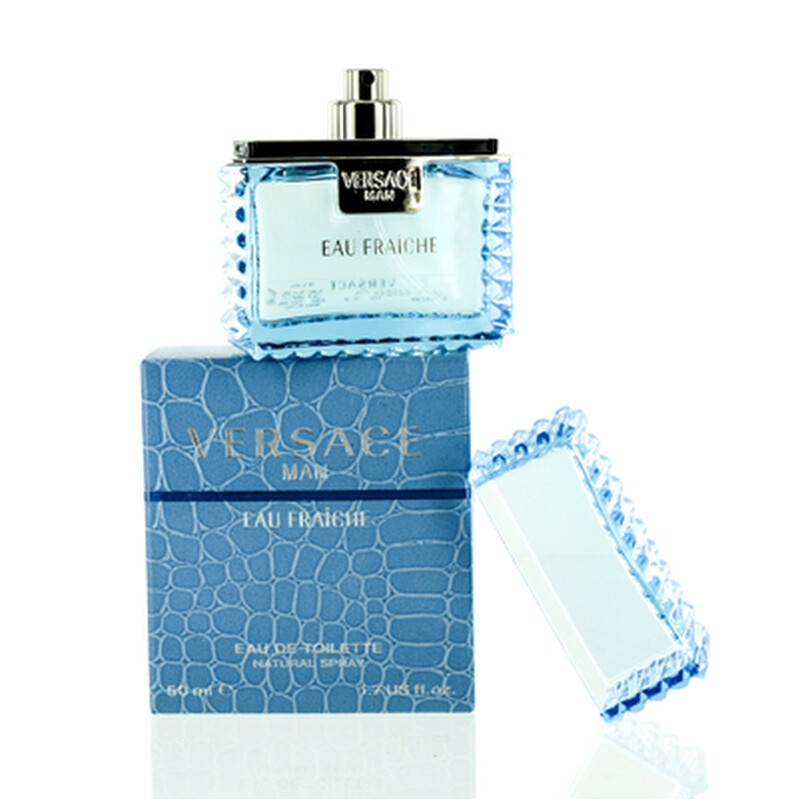 Versace Man Eau Fraiche / Versace EDT Spray (blue) 1.7 oz (m