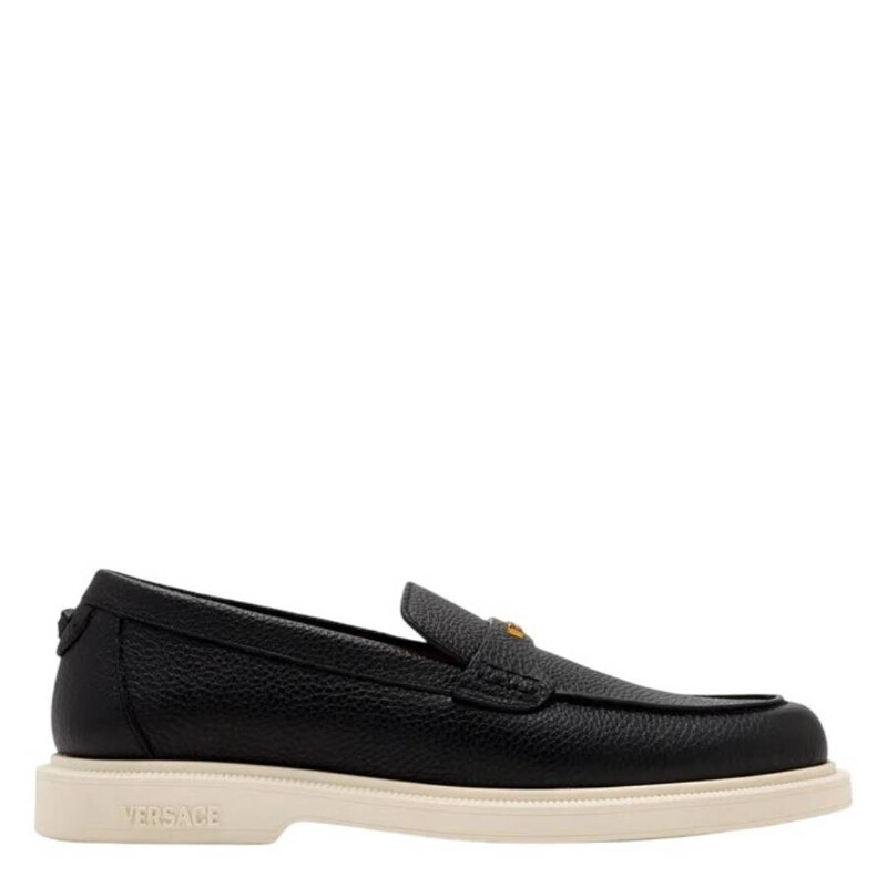 versace dress shoes mens Versace Shoes men - Black | 10160221A00138