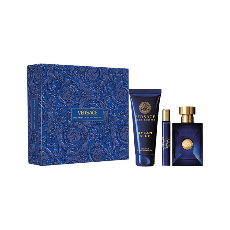 Versace Men's Dylan Blue Gift Set Fragrances 8011003889273