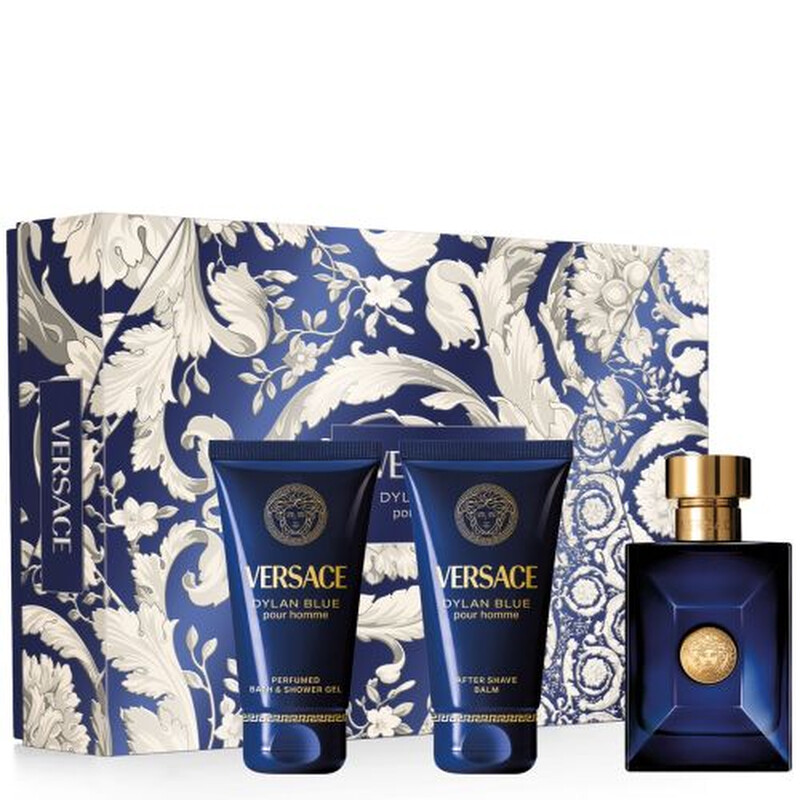 Versace Men's Dylan Blue Gift Set Fragrances 8011003903023