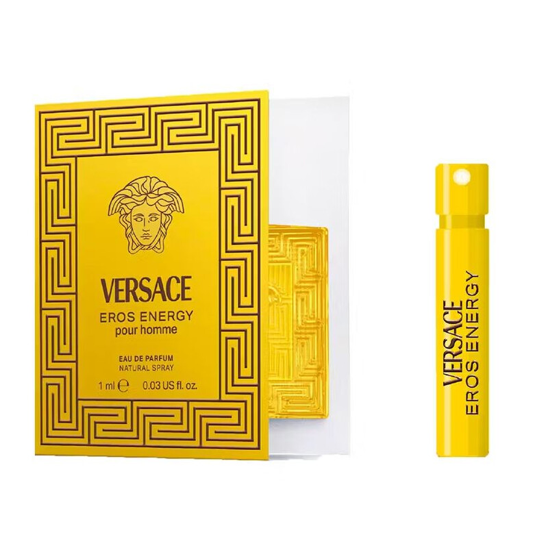 Versace Men's Eros Energy EDP Spray 0.03 oz Fragrances