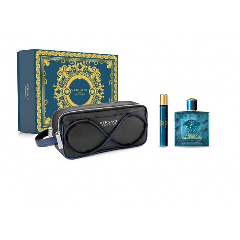Versace Men's Eros Gift Set Fragrances 8011003885183 - Fragrances