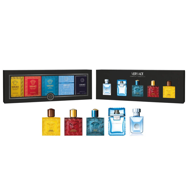 Versace Men's Mini Set Gift Set Fragrances 8011003901418