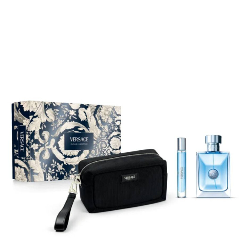 Versace Men's Versace Pour Homme 3pcs EDT Gift Set Fragrances
