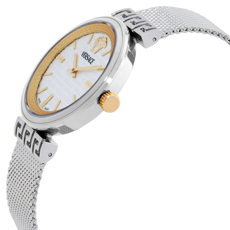 Versace Mythos Quartz White Dial Ladies Watch VETCA0424