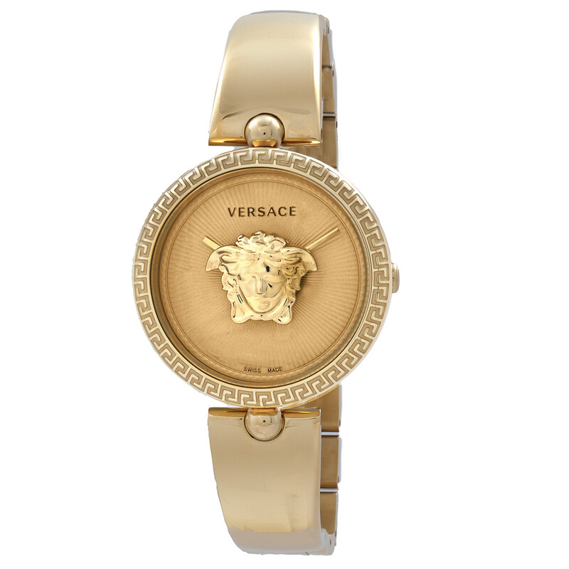 Versace Palazzo Empire Quartz Gold Dial Ladies Watch VECQ00618 7630030534355 - Watches, Palazzo Empire - Jomashop Versace Palazzo Empire Quartz Gold Dial Ladies Watch VECQ00618 7630030534355 - Watches, Palazzo Empire - Jomashop