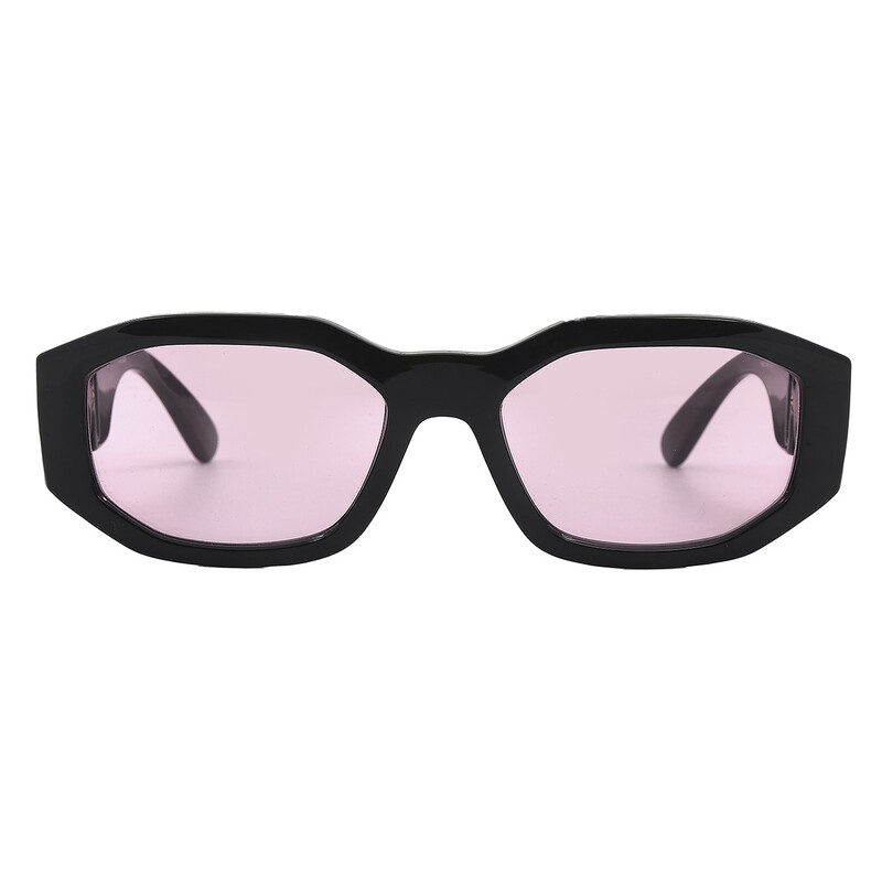 Versace Pink Geometric Unisex Sunglasses VE4361 GB1/84 53