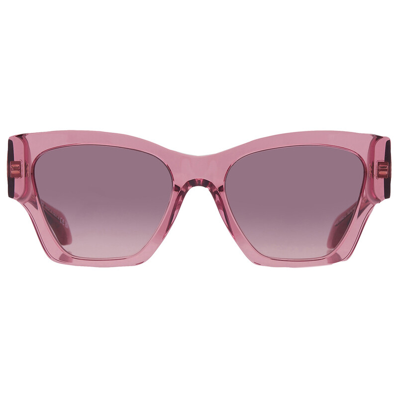 Versace Pink Gradient Square Ladies Sunglasses VE4492U  display picture 3
