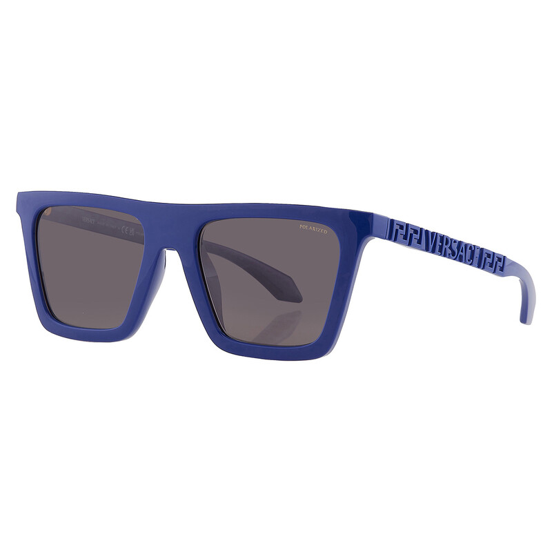 Versace Polarized Grey Browline Men display picture 1