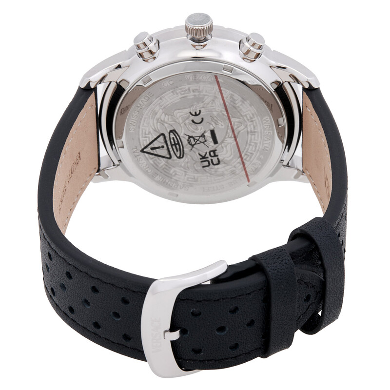 Versace Sport Chrono Quartz Blue Dial Men's Watch VEZCA0124