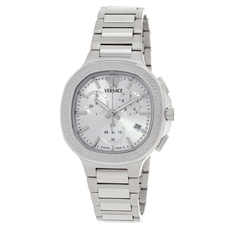 Versace V-Chrono Square Chronograph Quartz Watch VEVCA0424