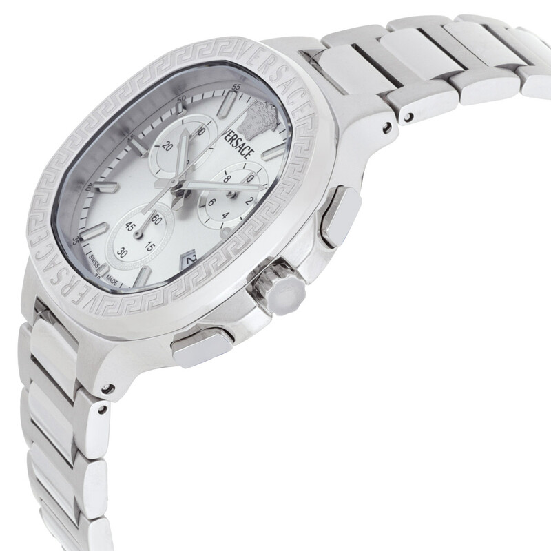 NWT Versace V-Chrono Square Chronograph Quartz Watch Versace V-Chrono Square Chronograph Quartz Watch VEVCA0424  main image 3